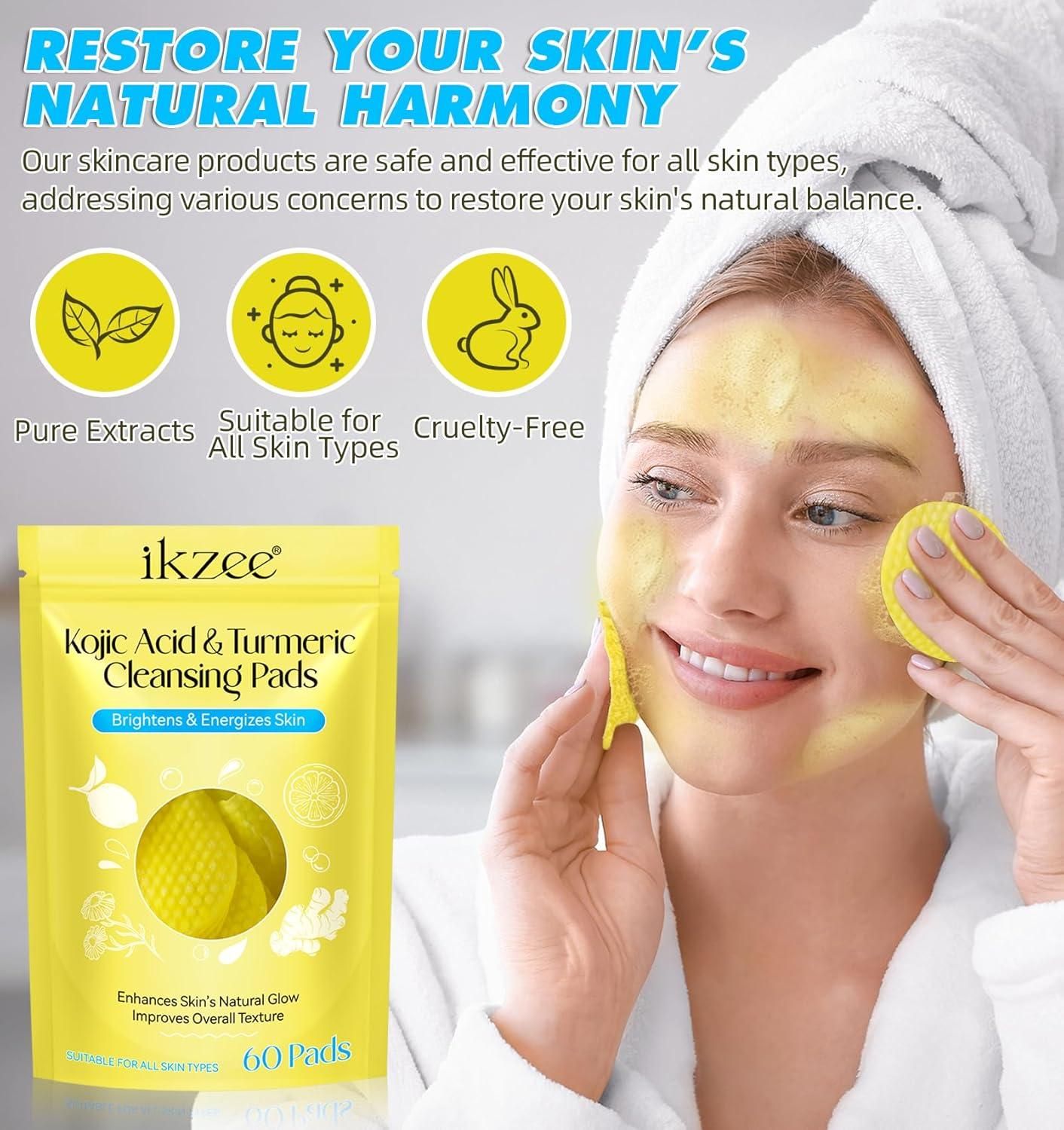 Turmeric Kojic Acid Cleansing 60 Pads