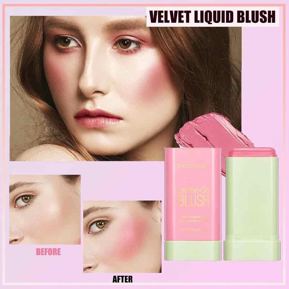 Multi-Use Makeup Blush Solid Moisturizer Stick