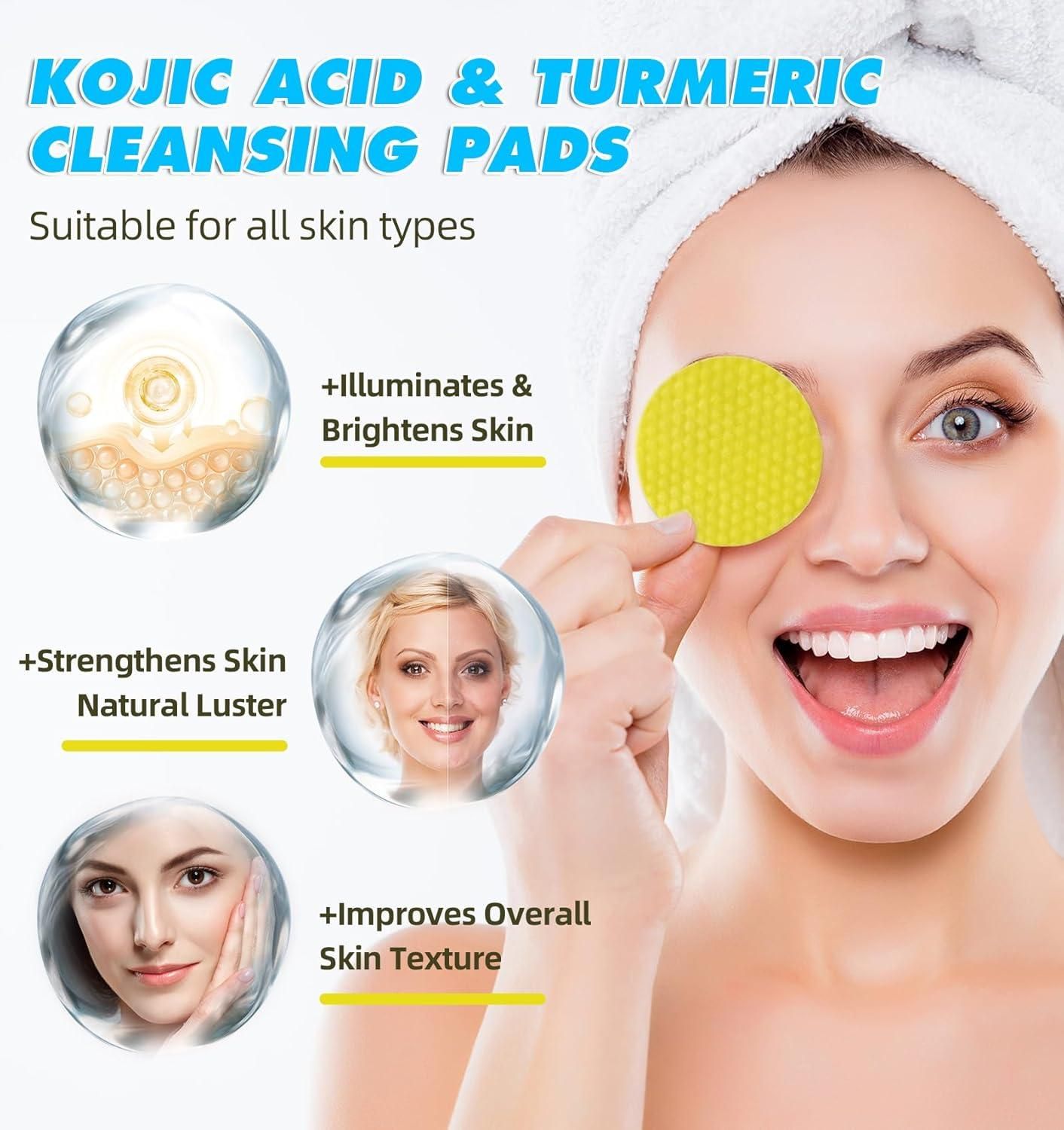 Turmeric Kojic Acid Cleansing 60 Pads
